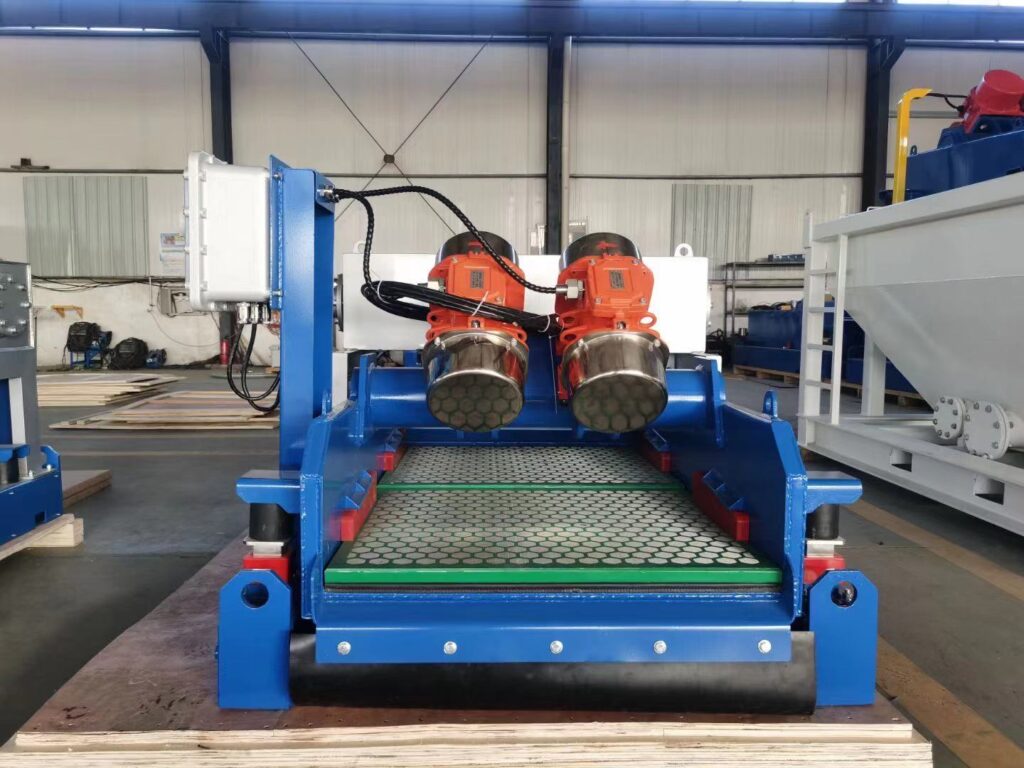 BZS 752 shale shaker were sent to hot spring drilling site in Japan