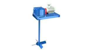 single impeller mud agitator